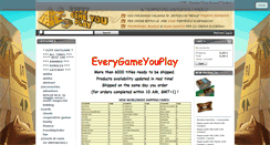 Desktop Screenshot of everygameyouplay.it